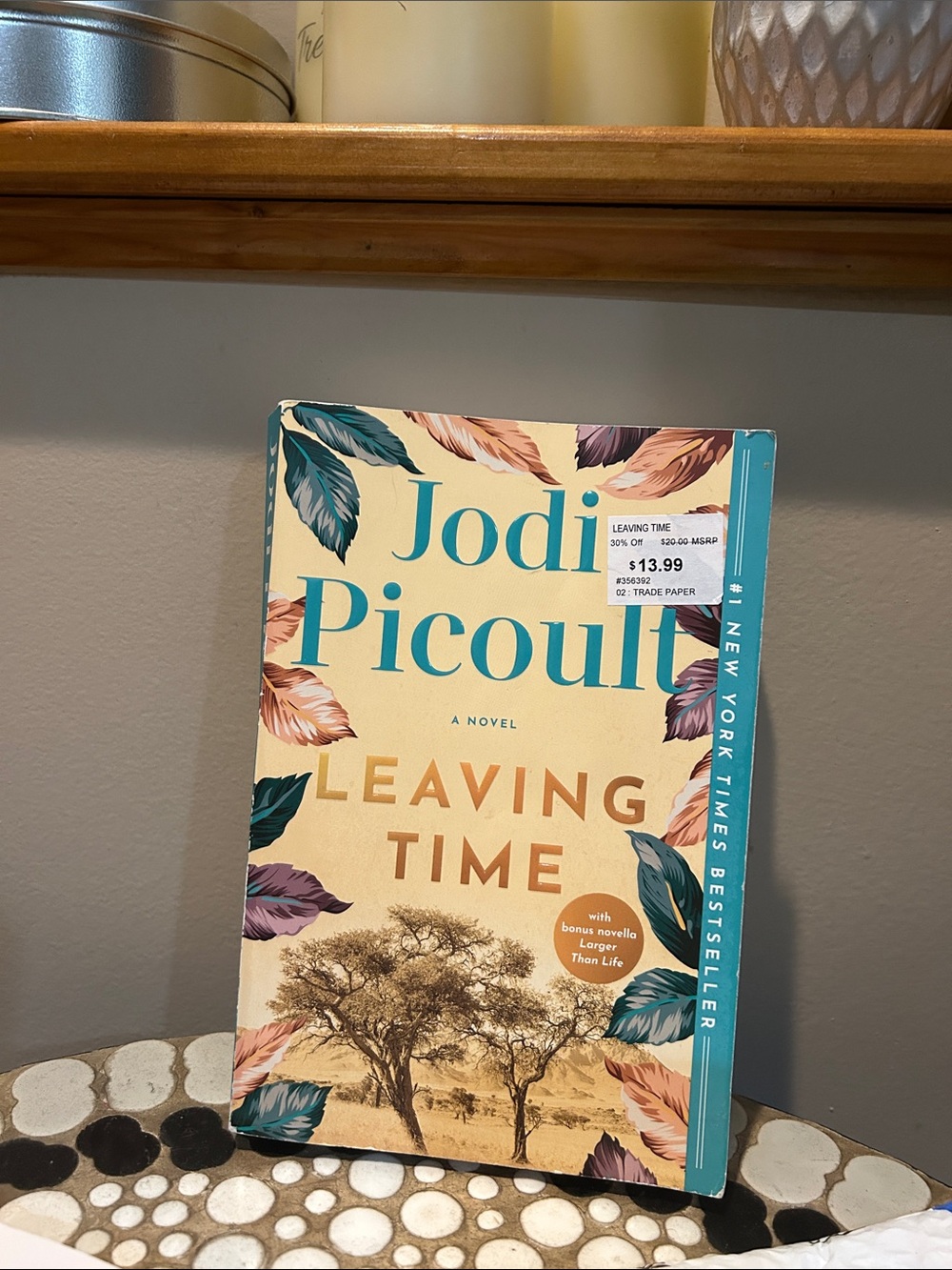 Fictional Suspense- Leaving Time by Jodi Picoult- Paperback Book